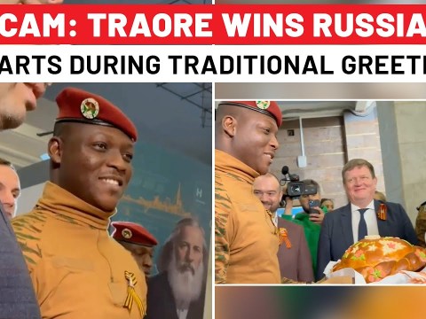On Cam: African Leader Traore Wins Russians’ Hearts In Moscow, After Meeting Putin| Burkina Faso On Cam: African Leader Traore Wins Russians’ Hearts In Moscow, After Meeting Putin| Burkina Faso