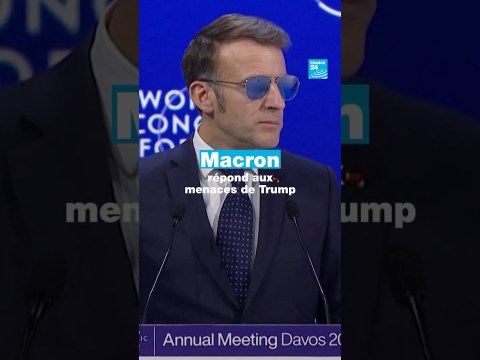 Macron répond aux menaces de Trump de hausse des droits de douane • FRANCE 24 Macron répond aux menaces de Trump de hausse des droits de douane • FRANCE 24