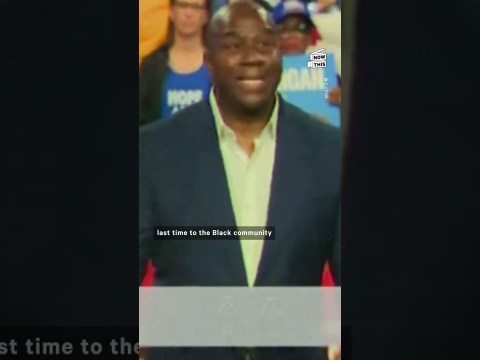 Magic Johnson on Donald Trump’s Failed Promises to Black Community Magic Johnson on Donald Trump’s Failed Promises to Black Community