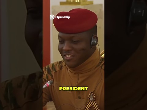 Ibrahim Traoré à Moscou Ibrahim Traoré à Moscou