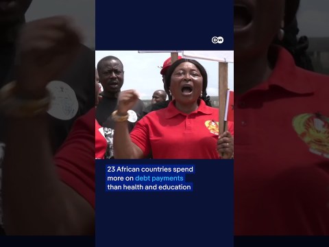 Ghana protesters call for debt cancellation | DW News Ghana protesters call for debt cancellation | DW News