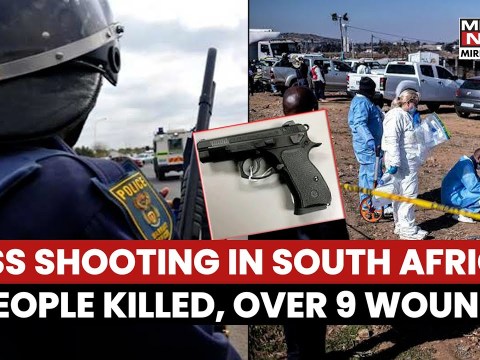 South Africa: Mass Shooting Incident Claims Lives Of 10 People, Over 9 People Reported Injured South Africa: Mass Shooting Incident Claims Lives Of 10 People, Over 9 People Reported Injured