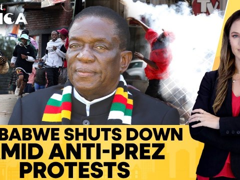 Zimbabwe: War Veterans Protest Against Mnangagwa, Citizens Stay Away | Firstpost Africa| N18G Zimbabwe: War Veterans Protest Against Mnangagwa, Citizens Stay Away | Firstpost Africa| N18G