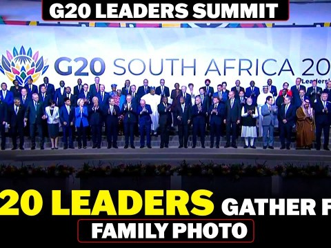 LIVE: World leaders gather for family photo at G20 Summit | Johannesburg | South Africa LIVE: World leaders gather for family photo at G20 Summit | Johannesburg | South Africa