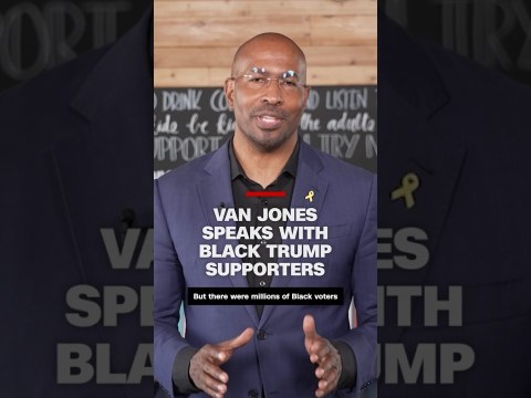 Van Jones speaks with Black Trump supporters Van Jones speaks with Black Trump supporters
