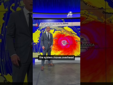 Near record Cat. 5 possible in the Caribbean with 30+ inches of rain and nearly 200 mph winds Near record Cat. 5 possible in the Caribbean with 30+ inches of rain and nearly 200 mph winds