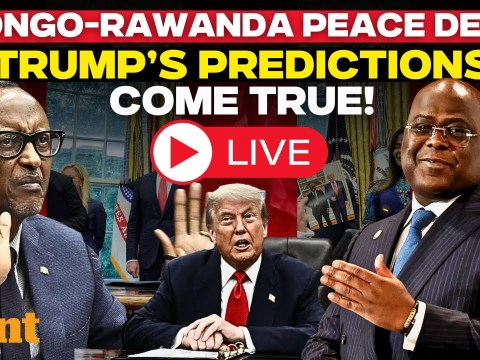 LIVE: Trump Hosts Congo and Rwanda Leaders for Peace Talks | Africa News | White House | US News LIVE: Trump Hosts Congo and Rwanda Leaders for Peace Talks | Africa News | White House | US News