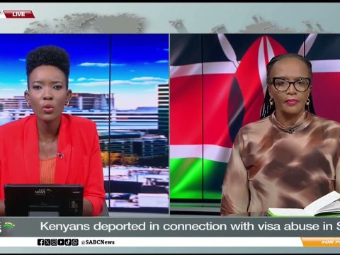 Home Affairs arrests seven Kenyans who allgedly abused tourist visas: Sophie Mokoena reports Home Affairs arrests seven Kenyans who allgedly abused tourist visas: Sophie Mokoena reports