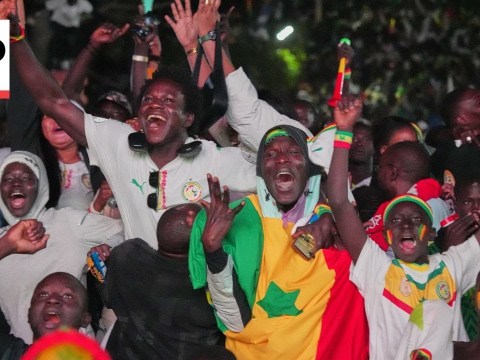 Celebrations in Senegal after soccer team wins Africa Cup of Nations Celebrations in Senegal after soccer team wins Africa Cup of Nations