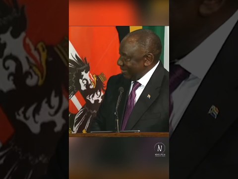 “Can you close the door it’s cold, yeah just hold the door thank you” President Cyril “Can you close the door it’s cold, yeah just hold the door thank you” President Cyril