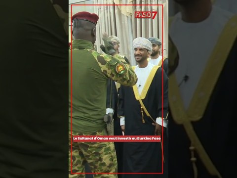 Le Capitaine Ibrahim Traoré reçoit le Président du Fonds souverain du Sultanat d’Oman Le Capitaine Ibrahim Traoré reçoit le Président du Fonds souverain du Sultanat d’Oman