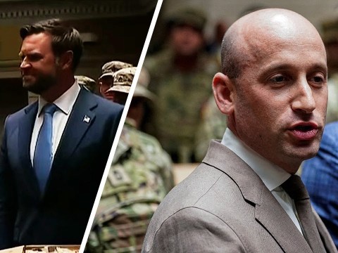 Watch JD Vance Lose it When Stephen Miller Calls out ‘Stupid White Hippie’ DC Protesters Watch JD Vance Lose it When Stephen Miller Calls out ‘Stupid White Hippie’ DC Protesters