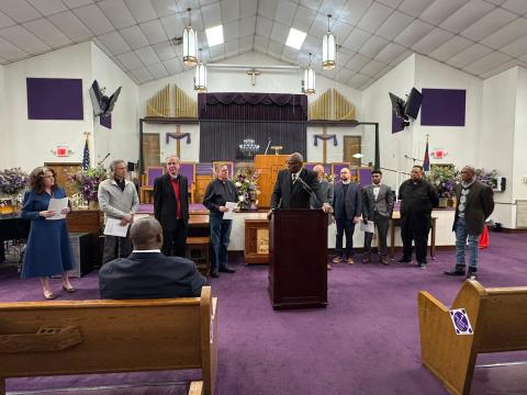 Pastor asks community to wear white to support Black electeds Pastor asks community to wear white to support Black electeds
