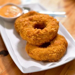 Resep Donat Paha Ayam yang Krispi dan Lezat Resep Donat Paha Ayam yang Krispi dan Lezat