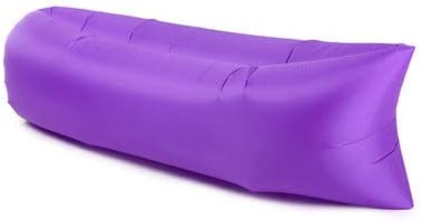 Camping Chair Beach Picnic Inflatable Sofa Lazy Ultralight Down Sleeping Bag Air Bed Inflatable Sofa Lounger Outdoor Furniture (Purple) Camping Chair Beach Picnic Inflatable Sofa Lazy Ultralight Down Sleeping Bag Air Bed Inflatable Sofa Lounger Outdoor Furniture (Purple)