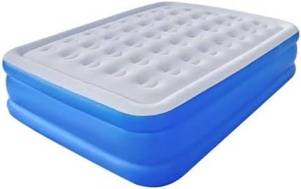 Air Mattress Queen AirBed Inflatable/deflatable 18″ Built in Pump(Blue) Air Mattress Queen AirBed Inflatable/deflatable 18″ Built in Pump(Blue)
