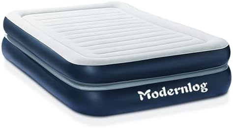 Full Size Air Mattress with Built in Pump, 18” Blow Up Mattress Quick Inflation for Camping,Travel, Home, Guests Inflatable Air Mattress Full Size Air Mattress with Built in Pump, 18” Blow Up Mattress Quick Inflation for Camping,Travel, Home, Guests Inflatable Air Mattress