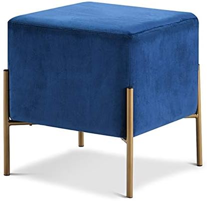 Ottoman,Square Iron Dressing Stool丨Makeup Chair for Bedroom Bedside丨Creative Low Sofa Stool Change Shoe Footstool-40x40x43cm Ottoman,Square Iron Dressing Stool丨Makeup Chair for Bedroom Bedside丨Creative Low Sofa Stool Change Shoe Footstool-40x40x43cm