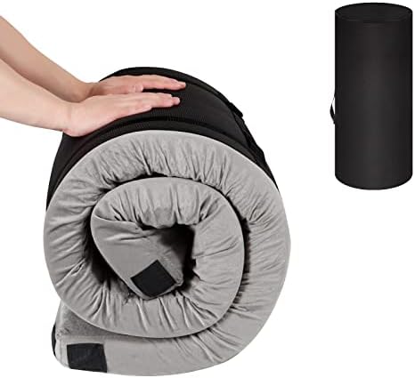 Memory Foam Camping Mattress Pad,Portable Roll Up Sleeping Pad for Floor,Camping, Car|Twin, Single, Kid Cot, Outdoor Guest Bed,Removable Waterproof Cover Travel Bag Memory Foam Camping Mattress Pad,Portable Roll Up Sleeping Pad for Floor,Camping, Car|Twin, Single, Kid Cot, Outdoor Guest Bed,Removable Waterproof Cover Travel Bag