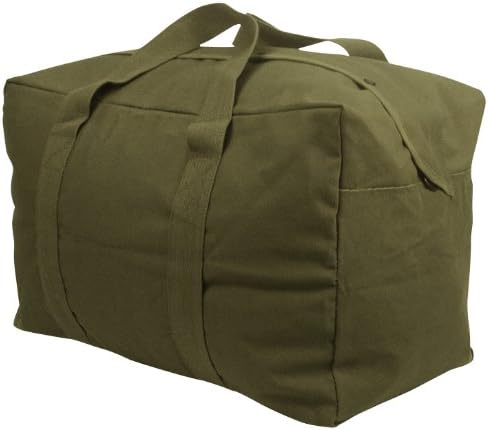 Rothco Canvas Parachute Cargo Bag Extra Large Duffle Bag 75L Rothco Canvas Parachute Cargo Bag Extra Large Duffle Bag 75L