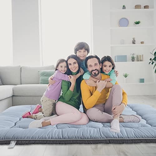 NeuType Futon Mattress Sleeping Mat on Floor for Adults, Kids – Suitable for Camping, Road Trip, Guest Room, Japanese Futon Mattress… NeuType Futon Mattress Sleeping Mat on Floor for Adults, Kids – Suitable for Camping, Road Trip, Guest Room, Japanese Futon Mattress…