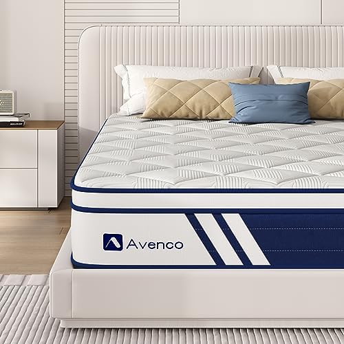 Avenco Full Size Mattress 10 Inch, Hybrid Full Mattresses in a Box with Gel Memory Foam, Individually Pocket Coils for Support and Pressure Relief, Medium Firm Full Bed Mattress, CertiPUR-US Certified Avenco Full Size Mattress 10 Inch, Hybrid Full Mattresses in a Box with Gel Memory Foam, Individually Pocket Coils for Support and Pressure Relief, Medium Firm Full Bed Mattress, CertiPUR-US Certified
