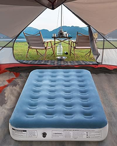 InnoTruth Twin Camping Air Mattress Bed, Single Rechargeable Handheld Electric Pump Inflatable Airbed, Raised Elevated Blow Up Mattresses for Guests, Portable and Foldable Bed for Home Travel InnoTruth Twin Camping Air Mattress Bed, Single Rechargeable Handheld Electric Pump Inflatable Airbed, Raised Elevated Blow Up Mattresses for Guests, Portable and Foldable Bed for Home Travel