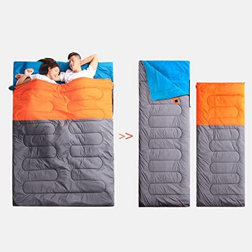 Double Sleeping Bag, Couple Sleeping Bag, Widened Thickened Thermal Adult Cotton Sleeping Bag for Outdoor Camping Indoor Noon Break Double Sleeping Bag, Couple Sleeping Bag, Widened Thickened Thermal Adult Cotton Sleeping Bag for Outdoor Camping Indoor Noon Break