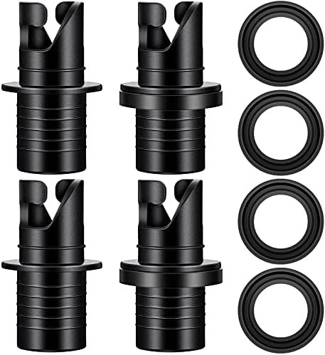 4 Pieces Inflatable Kayak Pump Adapter Paddle Board Air Pump Hose Adapter Multifunction Valve Adapter Air Valve Nozzle Kayak Air Pump Replacement Accessories for Inflatable Boat Bed Halkey Roberts 4 Pieces Inflatable Kayak Pump Adapter Paddle Board Air Pump Hose Adapter Multifunction Valve Adapter Air Valve Nozzle Kayak Air Pump Replacement Accessories for Inflatable Boat Bed Halkey Roberts