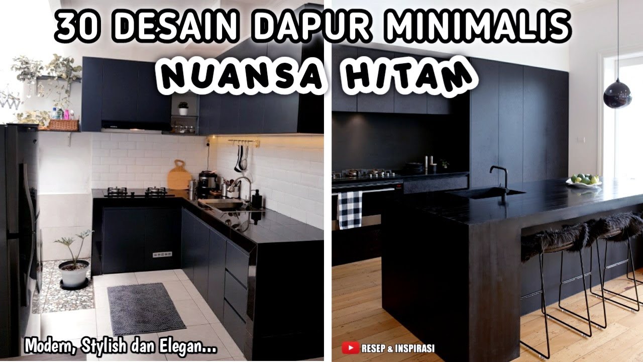 Desain Dapur Modern Kombinasi Kayu Dan Hitam Desain Dapur Modern Kombinasi Kayu Dan Hitam