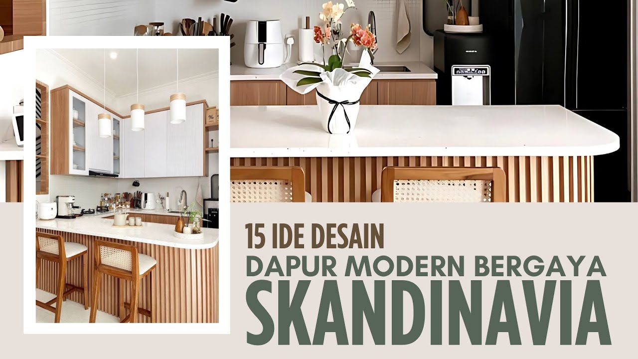 Dapur Modern Ala Scandinavian Super Bersih Dapur Modern Ala Scandinavian Super Bersih