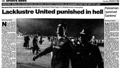 أرشيف 1993: مانشستر يونايتد يخرج من أوروبا أمام غلطة سراي – تقرير المباراة |  مانشستر يونايتد أرشيف 1993: مانشستر يونايتد يخرج من أوروبا أمام غلطة سراي – تقرير المباراة |  مانشستر يونايتد