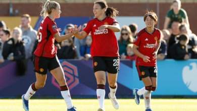 باريس وويليامز يقودان مانشستر يونايتد للفوز المهيمن على الدوري الإنجليزي الممتاز على ملعب إيفرتون | دوري السوبر للسيدات باريس وويليامز يقودان مانشستر يونايتد للفوز المهيمن على الدوري الإنجليزي الممتاز على ملعب إيفرتون | دوري السوبر للسيدات