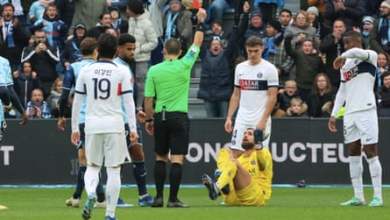 الجولة الأوروبية: باريس سان جيرمان يحقق فوزًا متأخرًا على الرغم من البطاقة الحمراء المتهورة لدوناروما |  كرة القدم للأندية الأوروبية الجولة الأوروبية: باريس سان جيرمان يحقق فوزًا متأخرًا على الرغم من البطاقة الحمراء المتهورة لدوناروما |  كرة القدم للأندية الأوروبية