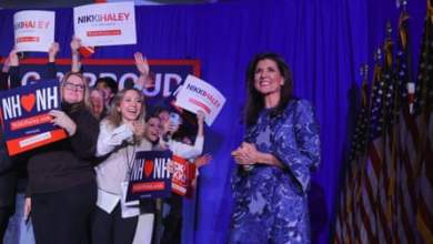 ترامب يستهدف هيلي في خطاب الفوز التمهيدي في نيو هامبشاير |  دونالد ترمب ترامب يستهدف هيلي في خطاب الفوز التمهيدي في نيو هامبشاير |  دونالد ترمب