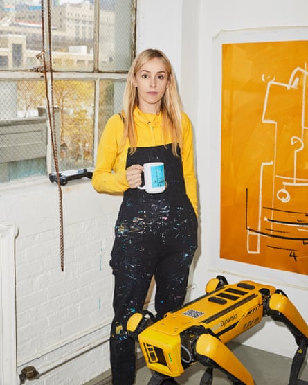 أثارت الكلاب الآلية غضب الجمهور وأثارت غضبهم. فلماذا يعلمهم هذا الفنان الرسم؟ | فن أثارت الكلاب الآلية غضب الجمهور وأثارت غضبهم. فلماذا يعلمهم هذا الفنان الرسم؟ | فن