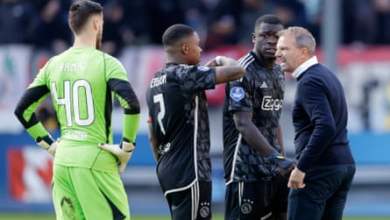 أياكس في منطقة الهبوط وفي حالة من الفوضى قبل رحلة الدوري الأوروبي إلى برايتون |  اياكس أياكس في منطقة الهبوط وفي حالة من الفوضى قبل رحلة الدوري الأوروبي إلى برايتون |  اياكس