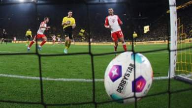 كين أداة الانتقام في هجوم من جانب واحد ضد دورتموند |  الدوري الألماني كين أداة الانتقام في هجوم من جانب واحد ضد دورتموند |  الدوري الألماني