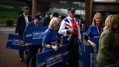 من المقرر أن يلغي ريشي سوناك رحلة HS2 إلى مانشستر في أول خطاب له أمام مؤتمر حزب المحافظين كزعيم – سياسة المملكة المتحدة مباشرة |  سياسة من المقرر أن يلغي ريشي سوناك رحلة HS2 إلى مانشستر في أول خطاب له أمام مؤتمر حزب المحافظين كزعيم – سياسة المملكة المتحدة مباشرة |  سياسة