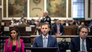 محاكمة ترامب بالاحتيال: الرئيس الأمريكي السابق يصل للإدلاء بشهادته في محكمة نيويورك – مباشر |  دونالد ترمب محاكمة ترامب بالاحتيال: الرئيس الأمريكي السابق يصل للإدلاء بشهادته في محكمة نيويورك – مباشر |  دونالد ترمب