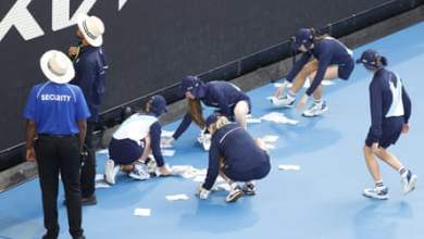 منظمو بطولة أستراليا المفتوحة يشكرون المتفرجين على استجابتهم للمحتجين |  بطولة أستراليا المفتوحة 2024 منظمو بطولة أستراليا المفتوحة يشكرون المتفرجين على استجابتهم للمحتجين |  بطولة أستراليا المفتوحة 2024