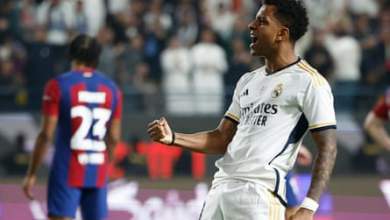 فينيسيوس جونيور يقود ريال مدريد للفوز بكأس السوبر على برشلونة | كرة القدم للأندية الأوروبية فينيسيوس جونيور يقود ريال مدريد للفوز بكأس السوبر على برشلونة | كرة القدم للأندية الأوروبية