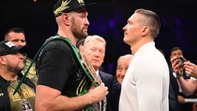 تايسون فيوري صدمه فرانسيس نجانو لكنه فاز بقرار منقسم مثير للجدل |  تايسون فيوري تايسون فيوري صدمه فرانسيس نجانو لكنه فاز بقرار منقسم مثير للجدل |  تايسون فيوري