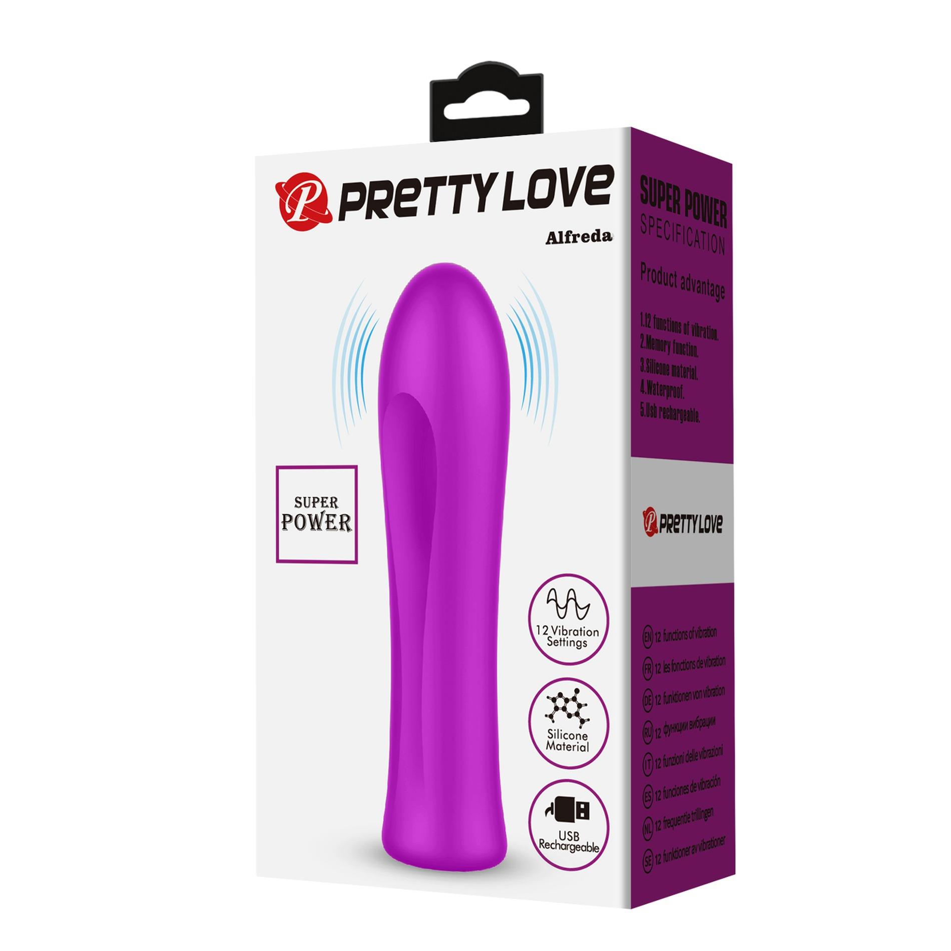 PRETTY LOVE – Alfreda Purple, Memory function 12 vibration functions