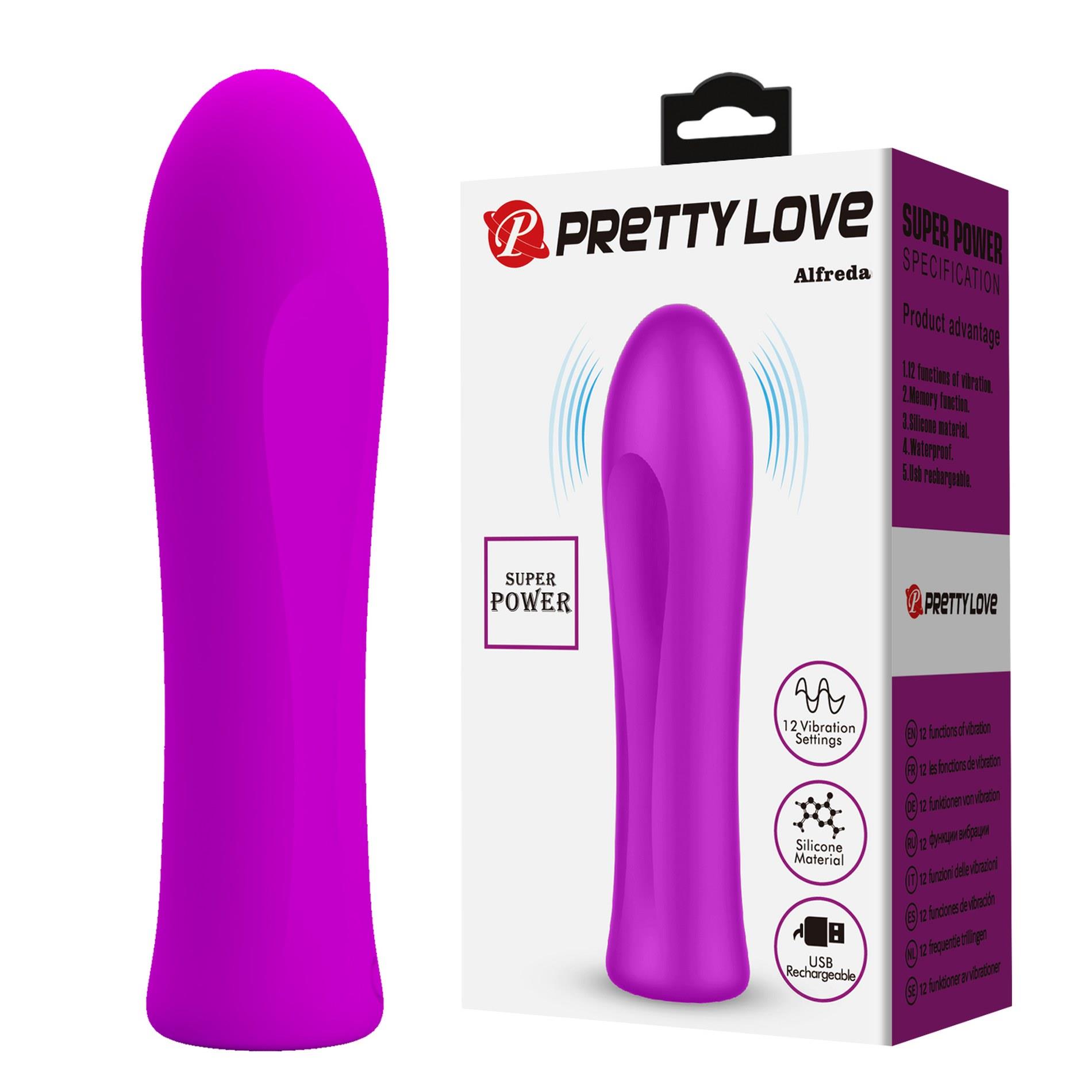PRETTY LOVE – Alfreda Purple, Memory function 12 vibration functions