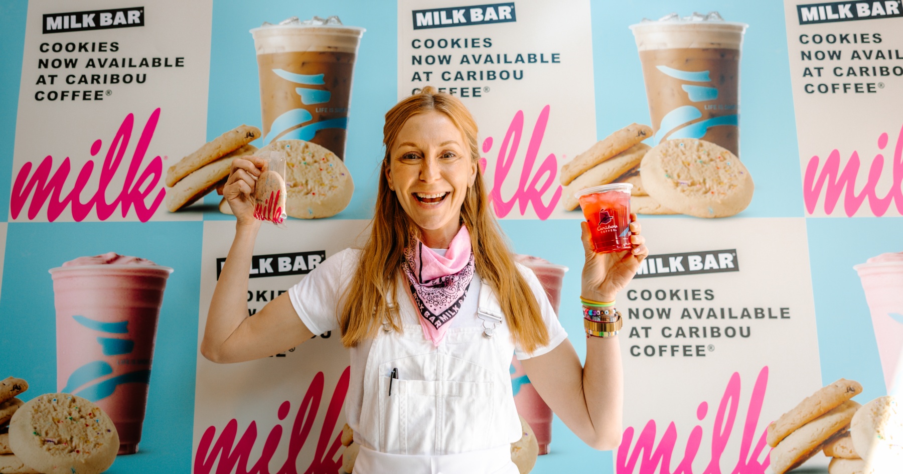 Caribou Coffee partners with celeb chef Christina Tosi to launch Milk Bar treats nationwide Caribou Coffee partners with celeb chef Christina Tosi to launch Milk Bar treats nationwide