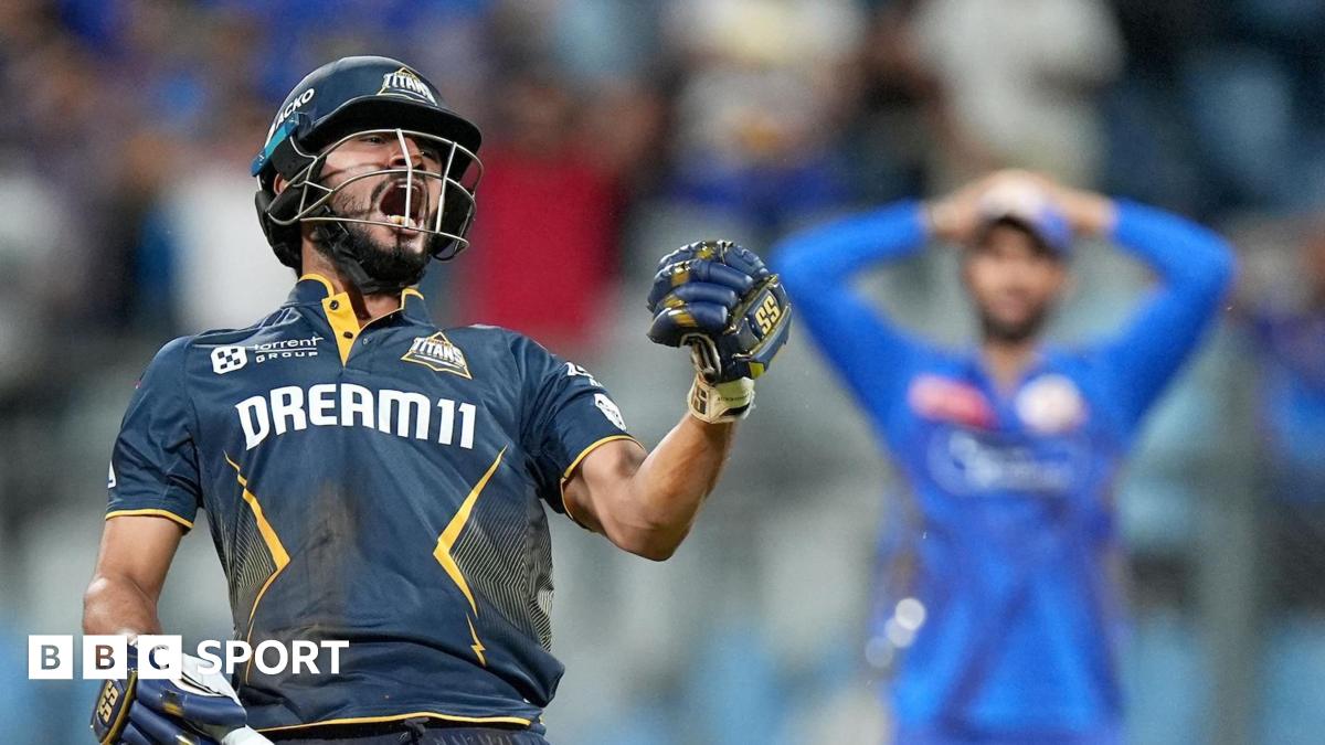 IPL 2025: Gujarat Titans beat Mumbai Indians – and rain – in extraordinary finish IPL 2025: Gujarat Titans beat Mumbai Indians – and rain – in extraordinary finish