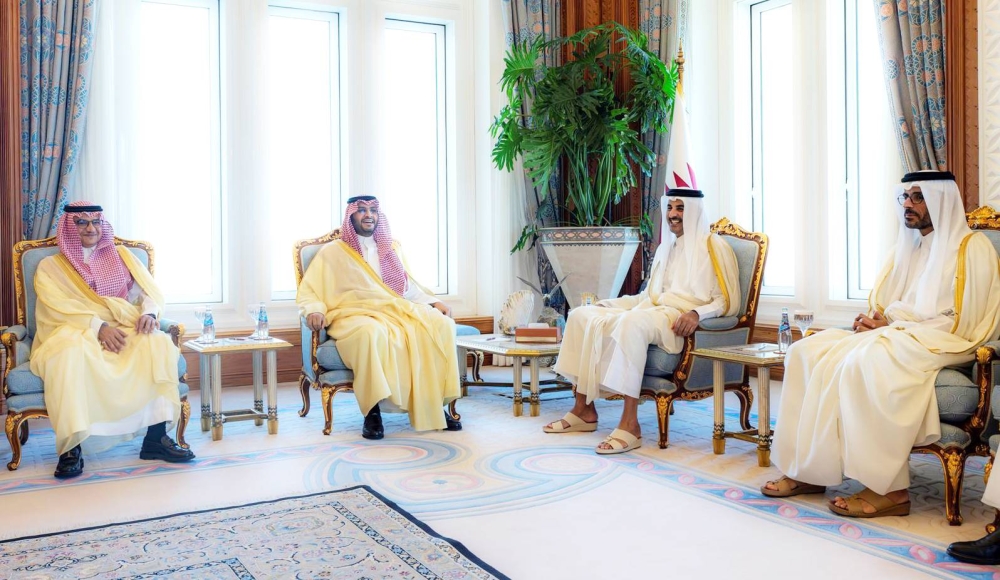 أمير قطر والأمير تركي بن محمد يبحثان العلاقات الثنائية – أخبار السعودية أمير قطر والأمير تركي بن محمد يبحثان العلاقات الثنائية – أخبار السعودية