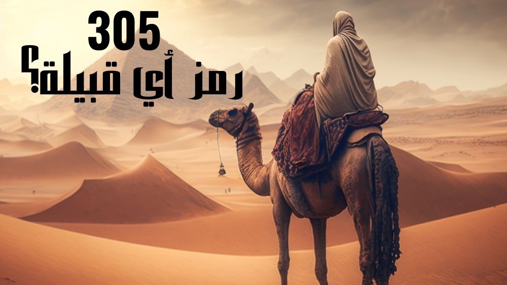 القبيلة التي رمزها 305 ما هي؟ وما نسبها؟ وما أهم فروعها؟ القبيلة التي رمزها 305 ما هي؟ وما نسبها؟ وما أهم فروعها؟