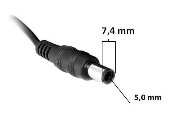 Optimus zamjenski laptop punjač 90w (19.5v-4.62a), 100-240v, kompatibilno s Dell, 7.4×5.0mm konektor